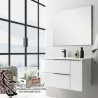 Mueble Baño Suspendido Mind 80 Cm