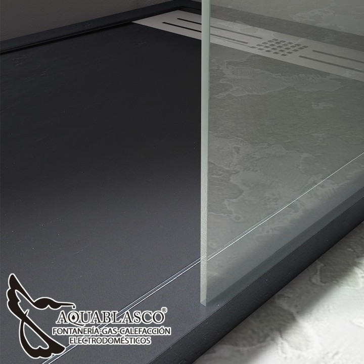Mampara Fijo + Abatible Combi Cristal