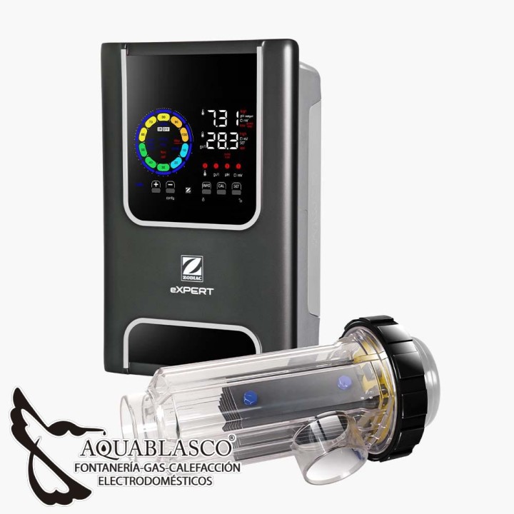 Clorador Salino + Regulador Ph Expert 30 Zodiac