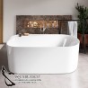 Bañera Aspe150 x 72 Cm Acrílico Blanco Hidronatur