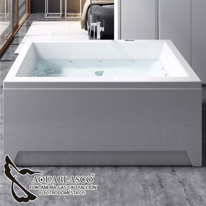 Bañera Novetle 120 x 190 Cm blanco Hidronatur