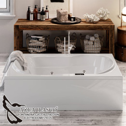 Bañera Alcudia 180 x 110 Cm Acrílico Blanco Hidronatur