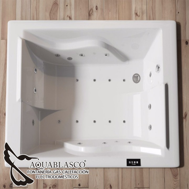 Bañera Sagunto 180 x 120 Acrílico Blanco Hidronatur