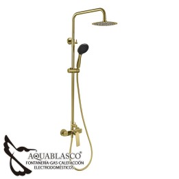 Conjunto ducha oro cepillado Glory