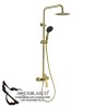 Conjunto ducha oro cepillado Glory