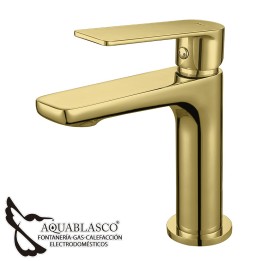 Monomando lavabo oro cepillado Glory