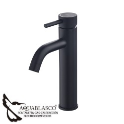 Monomando lavabo alto negro...
