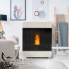 Estufa Pellets 8,9 kw Diva Slim multi air Klover.