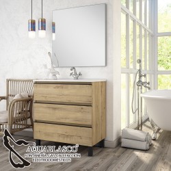 Mueble Baño Black Soul 60 Cm