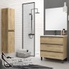 Mueble Baño Black Soul 100 Cm