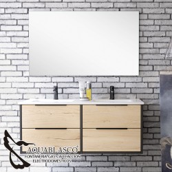 Mueble Baño Start Black 120 Cm