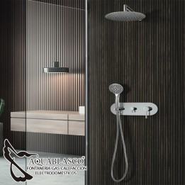 Monomando Ducha empotrado Turin Cromo Clausybath