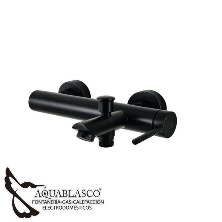 Monomando Baño Ducha Turin negro Clausybath