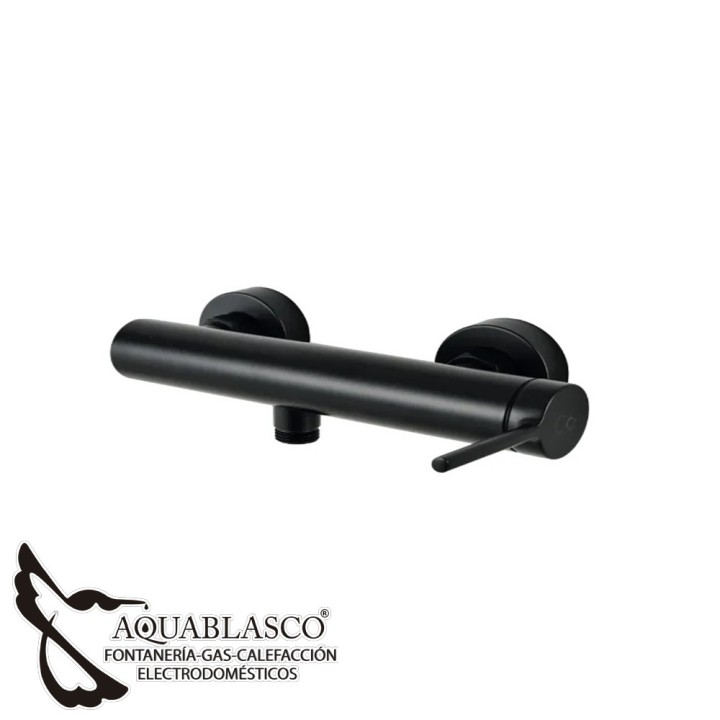 Monomando Ducha Turin negro Clausybath