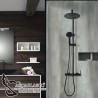 Monomando Ducha Turin negro Clausybath