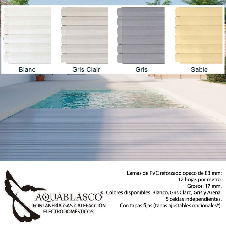 Cubierta flotante Banc