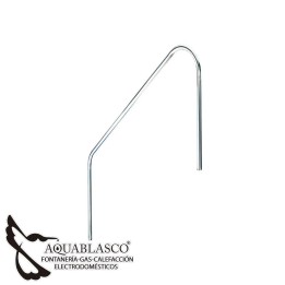 Barandilla 2 curvas empotrar acero inox. PQS.