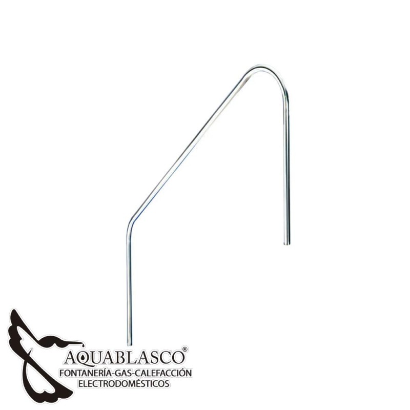 Barandilla 2 curvas empotrar acero inox. PQS.