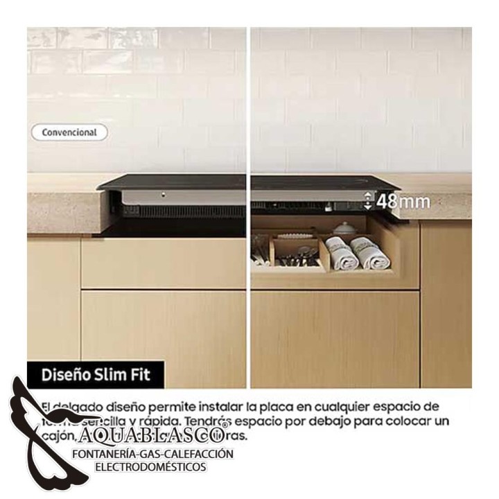 Placa Inducción 3 Fuegos Samsung