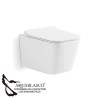 Inodoro suspendido rimless blanco Artic