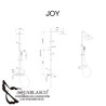 Conjunto bañera ducha cromo Joy