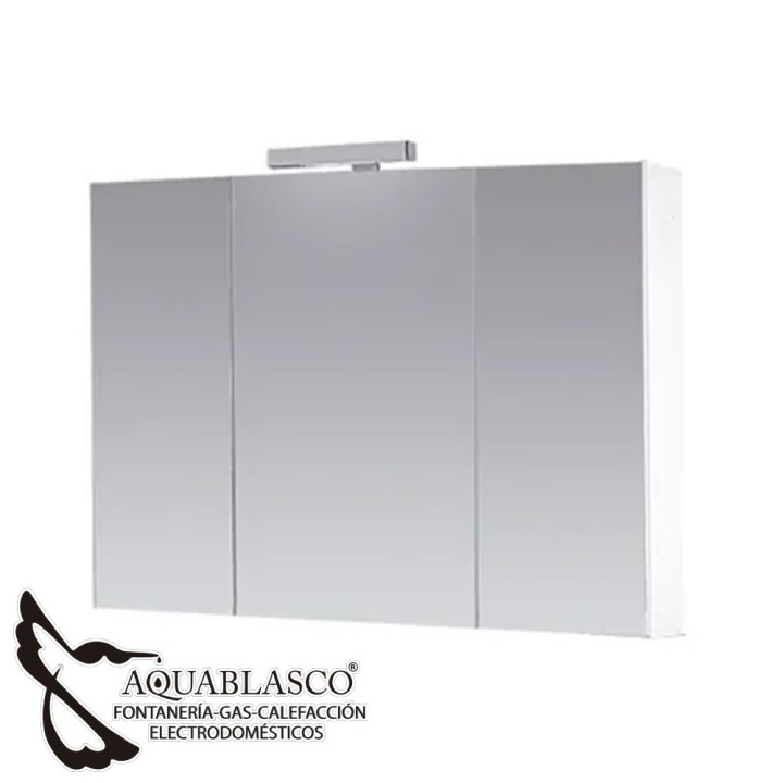 Espejo Camerino 80 Cm Navia gris.