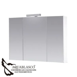 Espejo Camerino 100 Cm Navia gris.