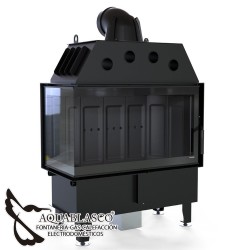 Insert de leña Intra SM 13 Kw esquina