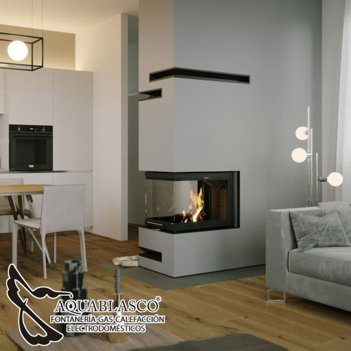 Insert de leña Intra S U G 19 Kw