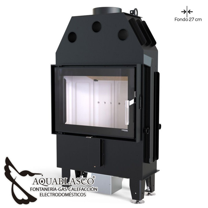 Insert de leña Intra S 6 Kw Slim