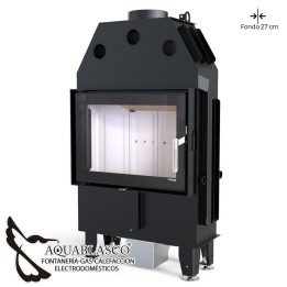 Insert de leña Intra SM 8 Kw Slim