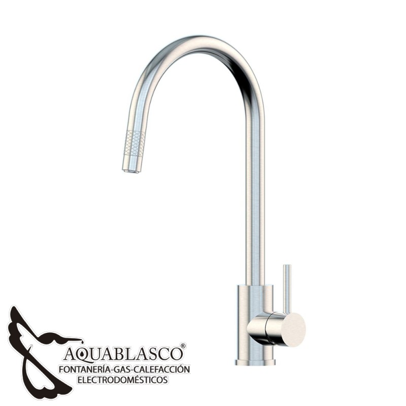 Monomando Freg. extraible Xpressfit cromo