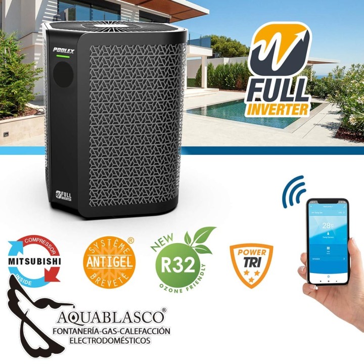 Bomba Calor Vertigo 125 Poolex