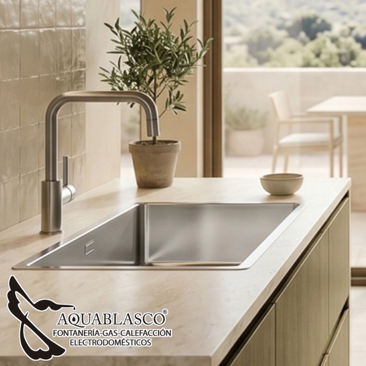 Fregadero 1 C  49 x 44 inox  Java