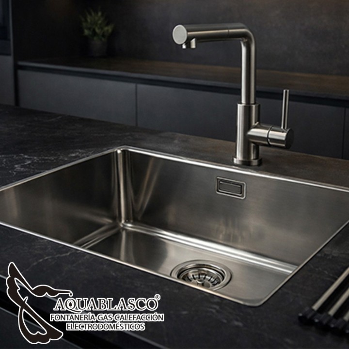 Fregadero sobreencimera 1 C Slim 76 x 42 inox Java
