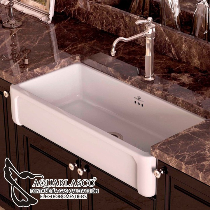 Fregadero 1 C 79 x 47 Ceramico Henri II