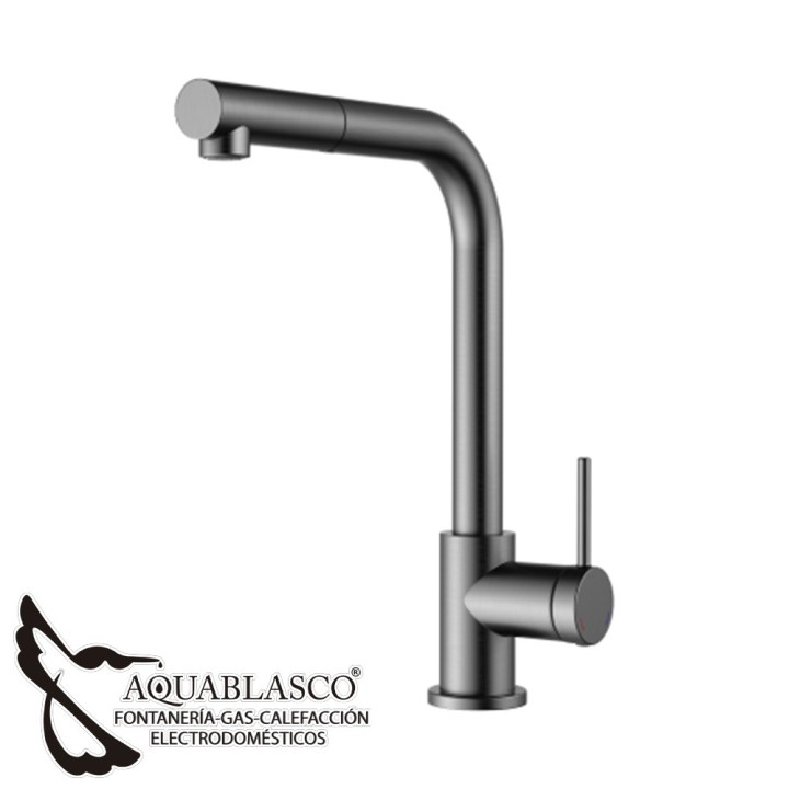Pack Fregadero y grifo extraible 1 C  54 x 44  Aria