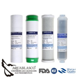 Kit Filtros Osmosis Antibacterias 50 Gpd