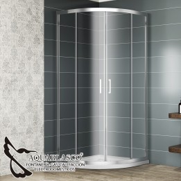 Mampara  90 X 90 Cm Semicircular Cristal