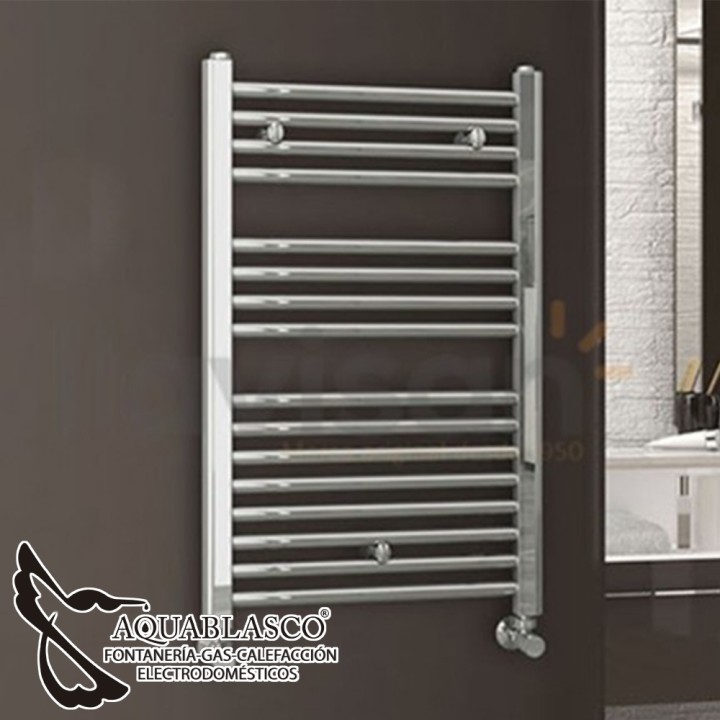 Radiador Secatoallas Agua Cromo Dune 80 x 50 Cm