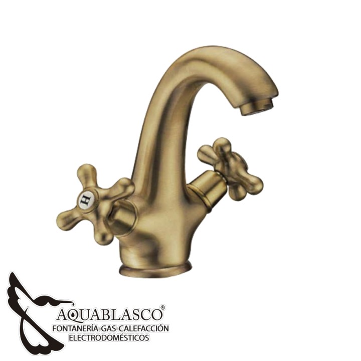 Grifo Lavabo Classic Bronce Clausybath