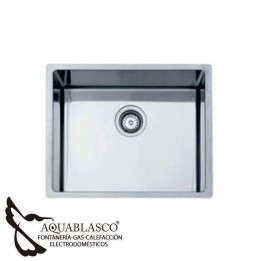 Fregadero 1 Cubeta 54 x 44 Cm inox Aktuell