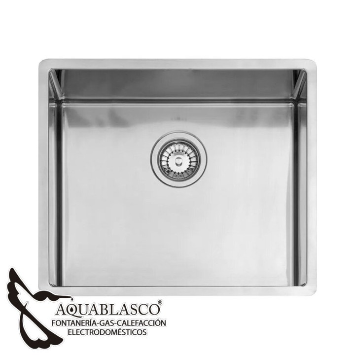 Fregadero 1 Cubeta 45 x 40 Cm Inox Aktuell