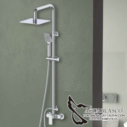 Conjunto Ducha Varta Cromo