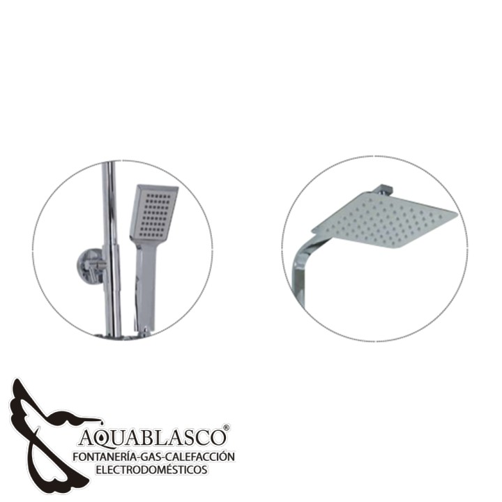 Conjunto Ducha Varta Cromo