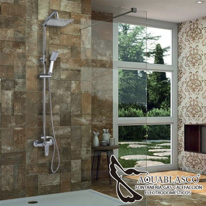 Conjunto Ducha Zurich Cuadrado