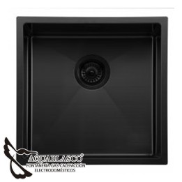 Fregadero 440 x 440 Mm 1Cubeta Acero Antracita Pirita